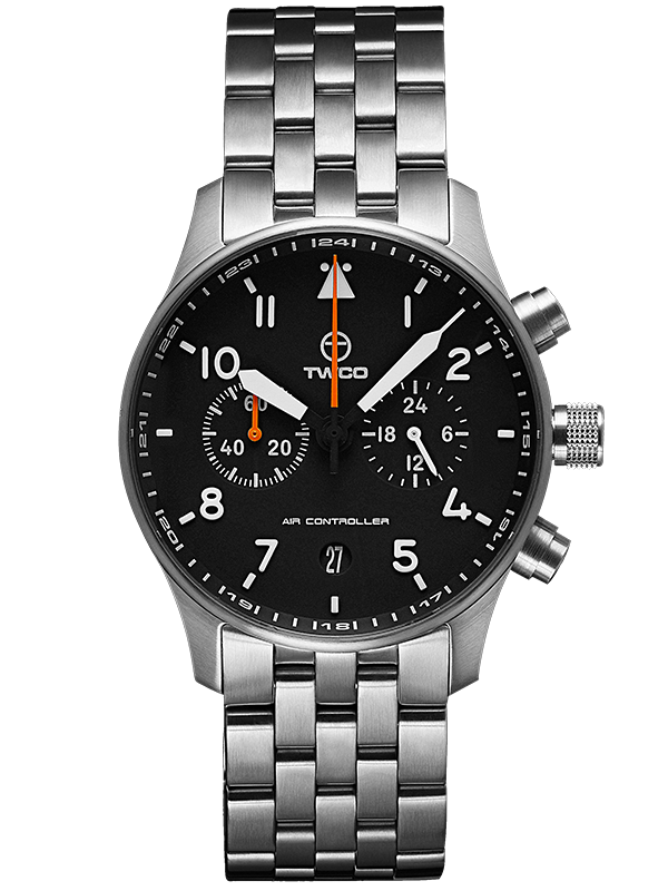 Air Controller Chronograph SS bracelet